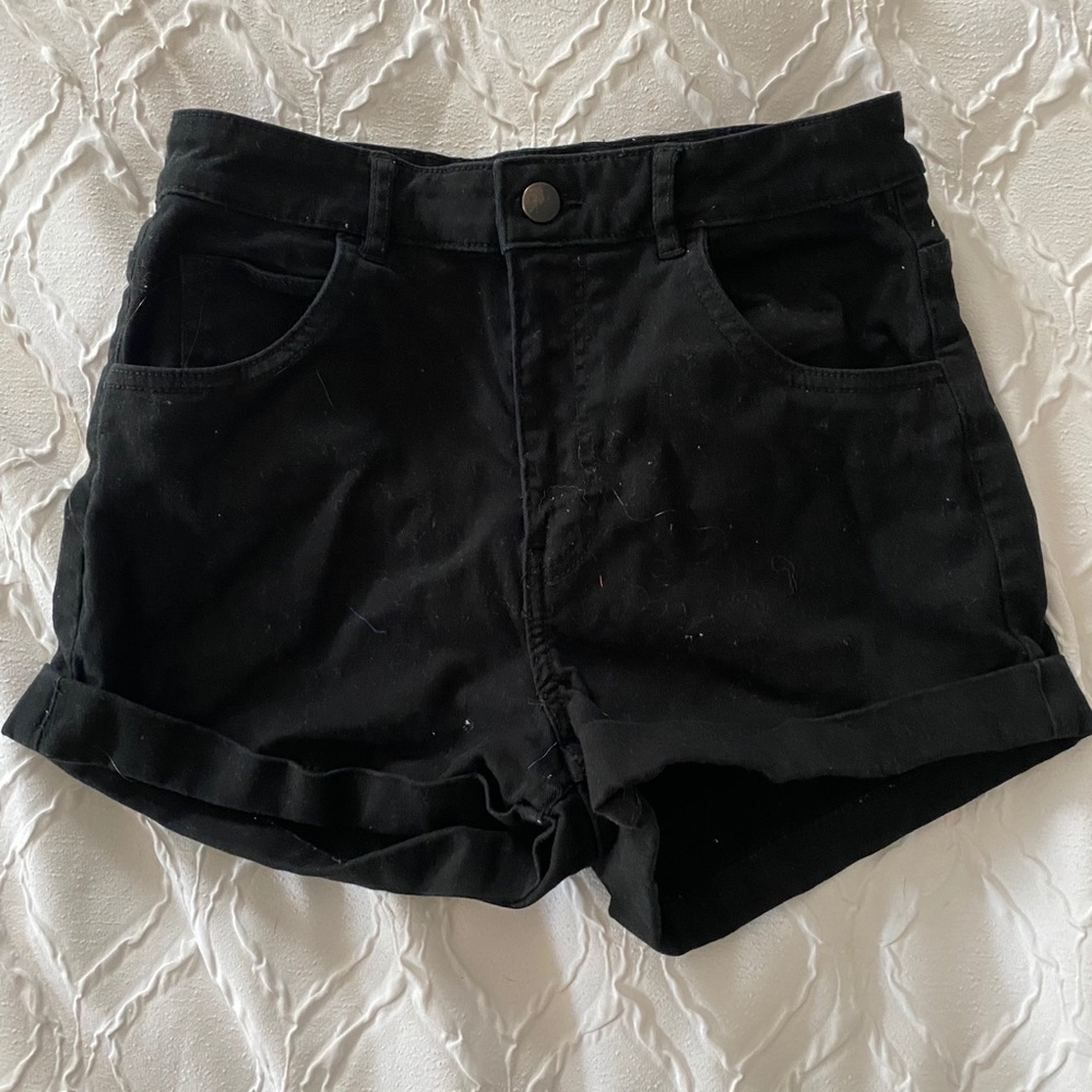 Black H&M Jean Shorts